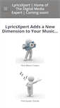 Mobile Screenshot of lyricsxpert.com